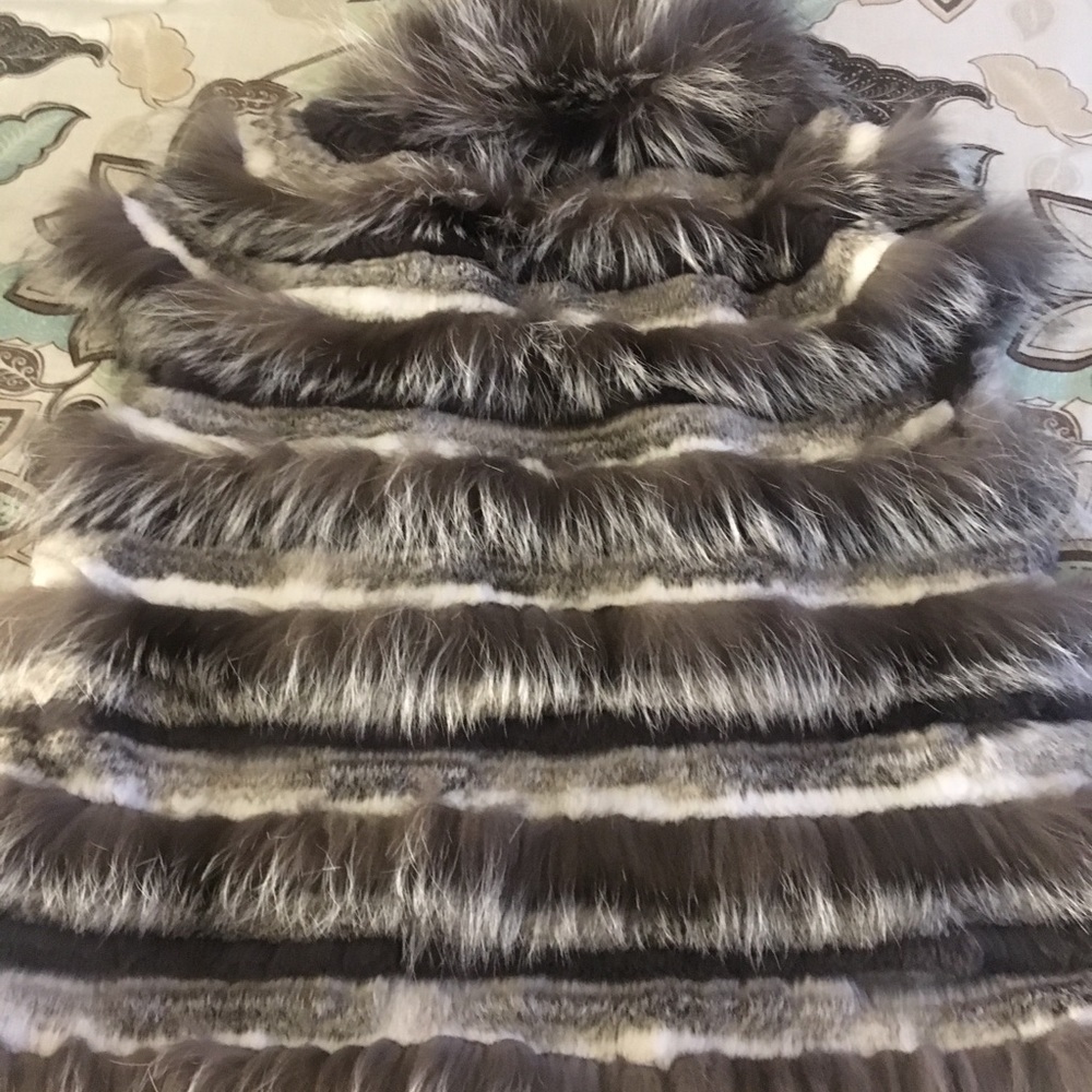 Faux fur  vest